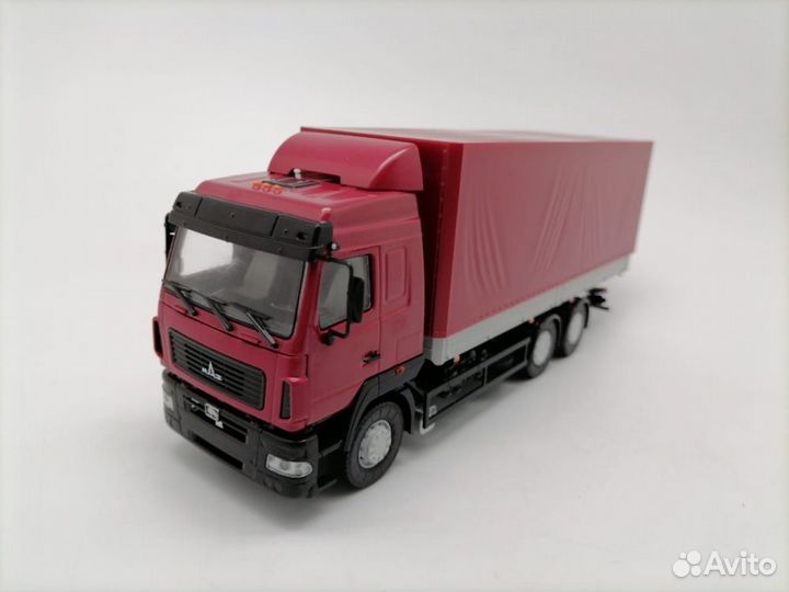Маз-6312 бортовой с тентом (рестайлинг). арт.10121