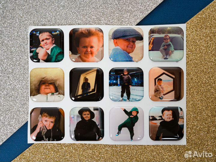 3D Стикеры оптом с любыми дизайнами