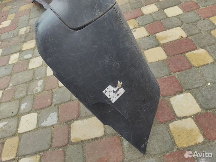 Бампер задний левый Citroen Berlingo 2 2008-2015