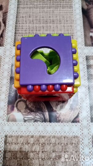 Деревянный сортер монтессори