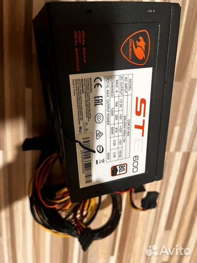 Блок питания 600w cougar