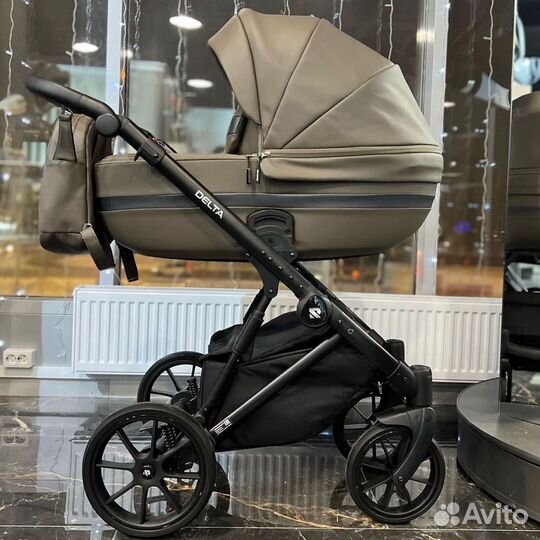 Коляска Riko Delta 2в1 экокожа