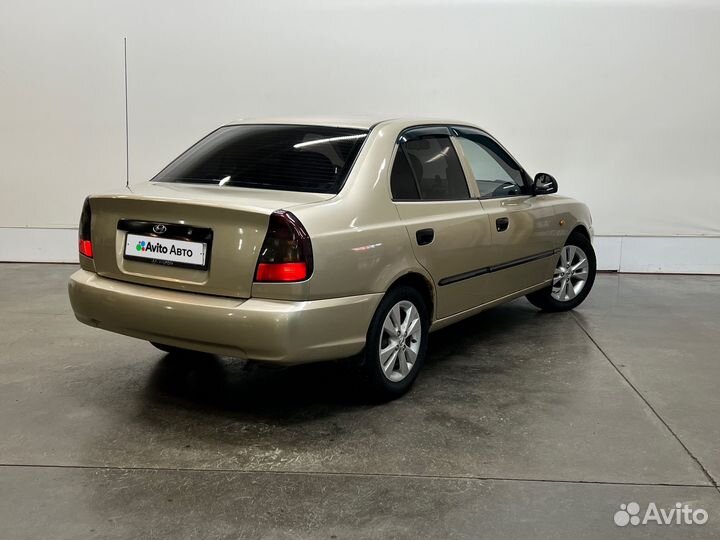 Hyundai Accent 1.5 МТ, 2005, 340 000 км