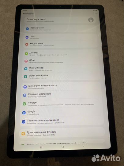 Samsung Galaxy tab s6 lite