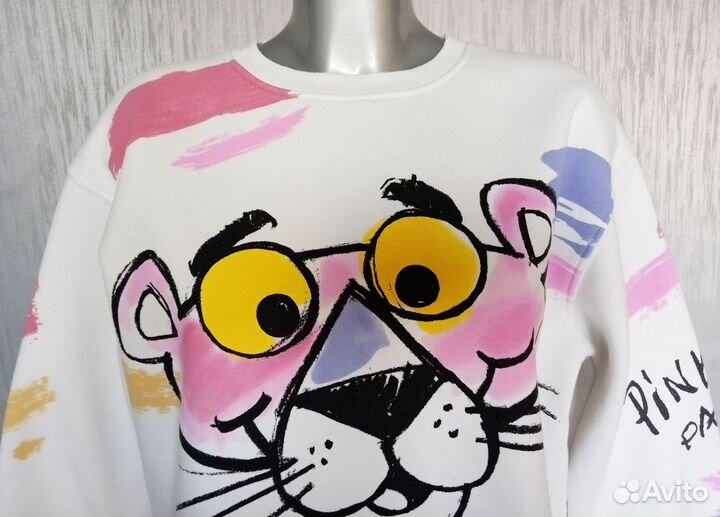 Свитшот Zara розовая пантера M