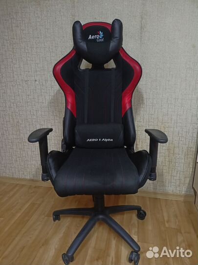 Компьютерное кресло AeroCool aero 1 Alpha red