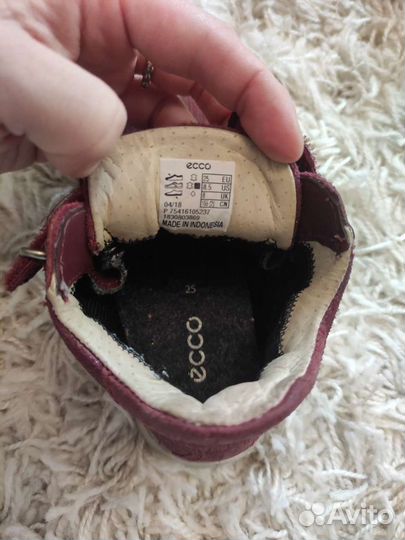 Ботинки ecco 25