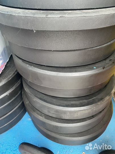 Бамперные диски, каучуковые диски