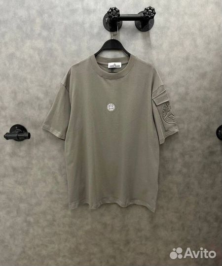 Stone island футболка оверсайз