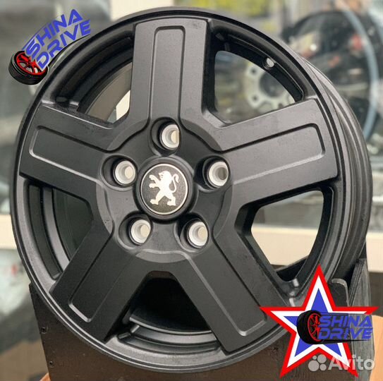 Диски Peugeot Boxer Bus R16 5x118 Black Matt