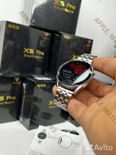 X5 pro с Amoled экраном смарт часы мощный аккум