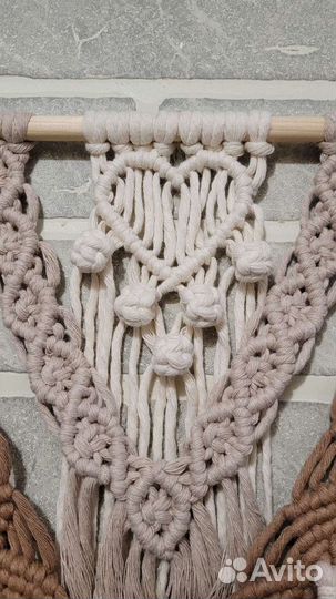 Макраме панно