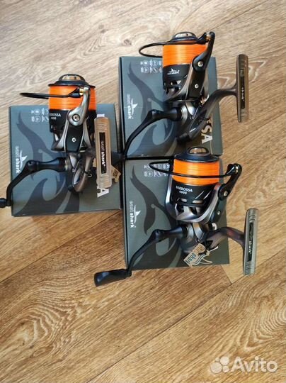 Катушки 6000 шпуля, комплект 3шт