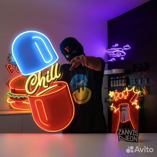 Неоновая вывеска 