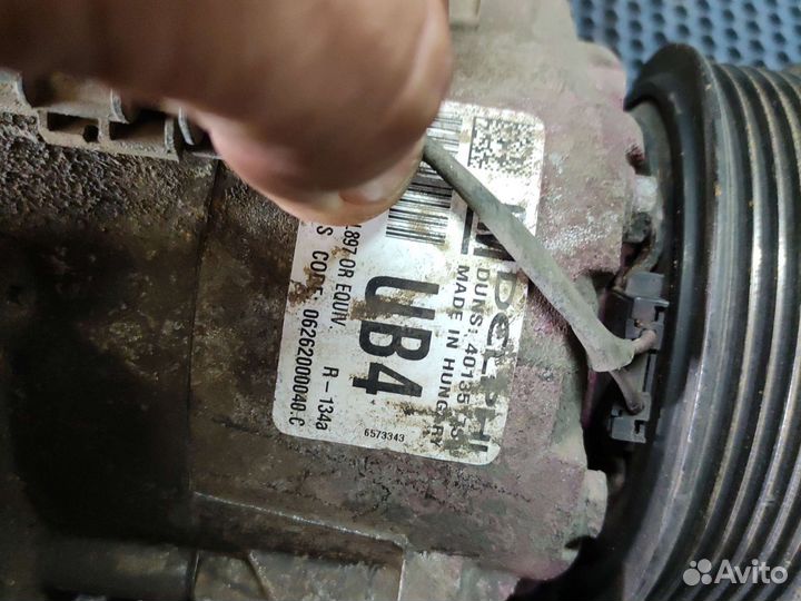 Компрессор кондиционера opel astra j
