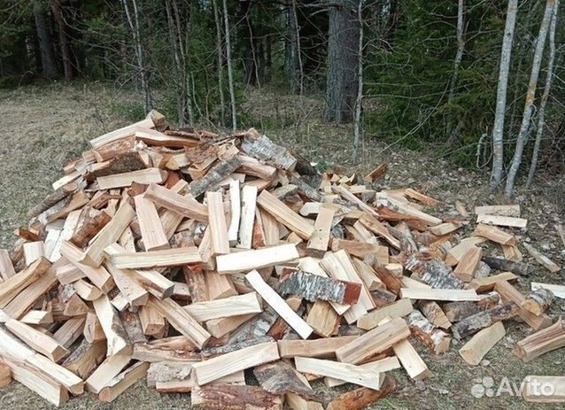 Дрова березовые колотые