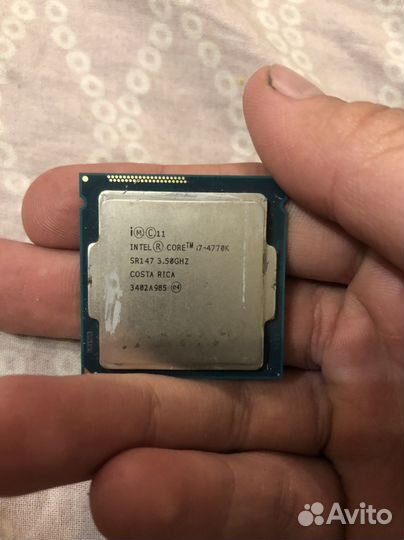 Процессор intel core i7-4770k