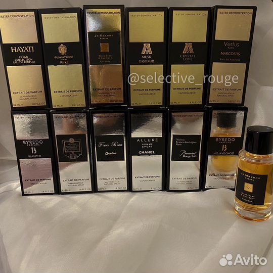 Супер стойкие тестеры 62 мл