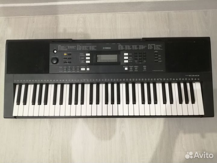 Синтезатор yamaha psr e343. Электронное пианино