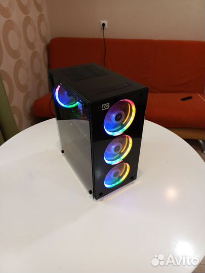 Игровой компьютер Intel 6 ядер rx 570 8 гб