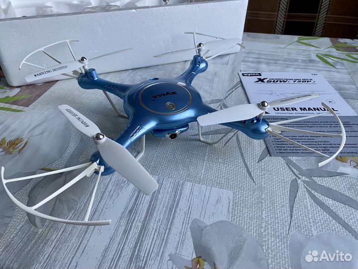 Квадрокоптер Syma x5uw (как новый)