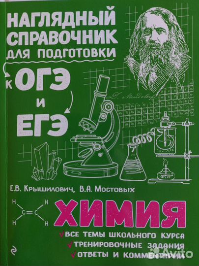Наглядный справочник для подготовки к ОГЭ, ЕГЭ