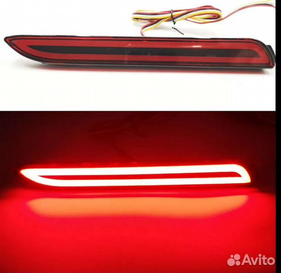 Светодиодный катафот заднего бампера Toyota Lexus