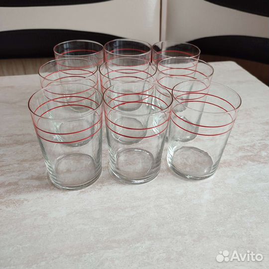 Советские тонкостенные стаканы СССР