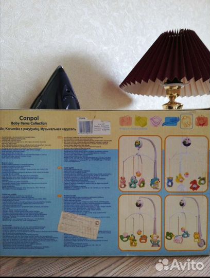 Музыкальный мобиль на кроватку