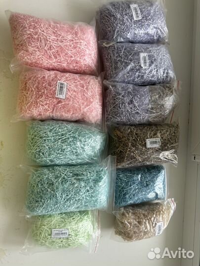 Бумажный наполнитель для подарков