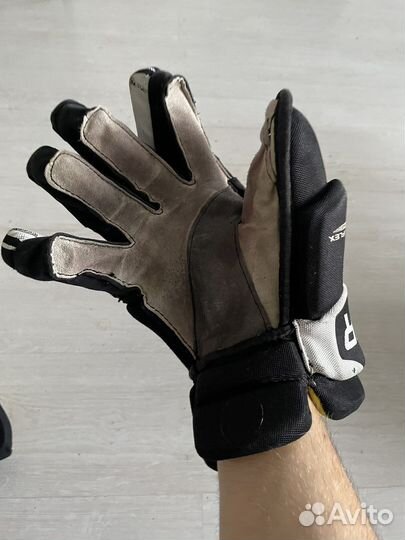 Краги хоккейные bauer