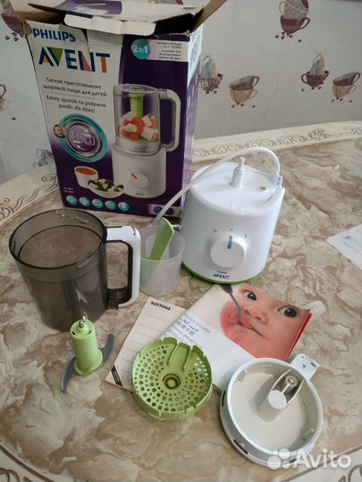 Пароварка блендер philips avent