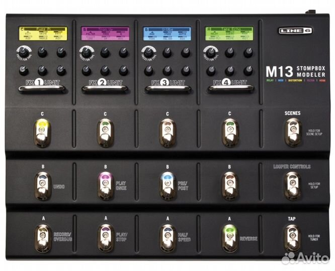 Гитарный процессор-педалборд Line 6 M13