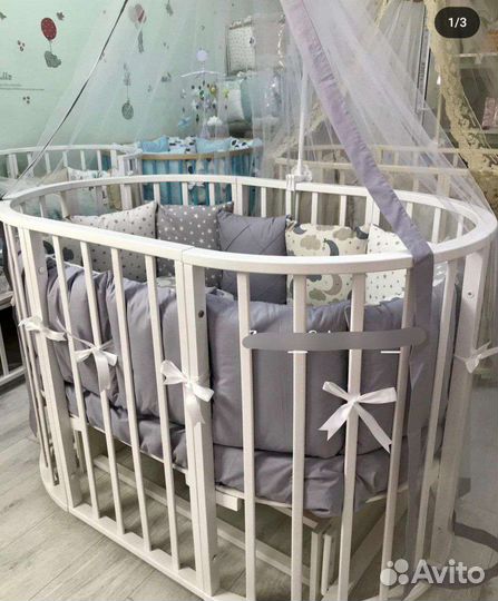 Детская кровать трансформер 8 в 1