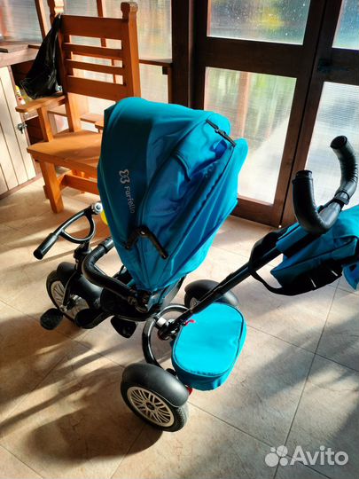 Велосипед 3-х колесный Farfello (синий)