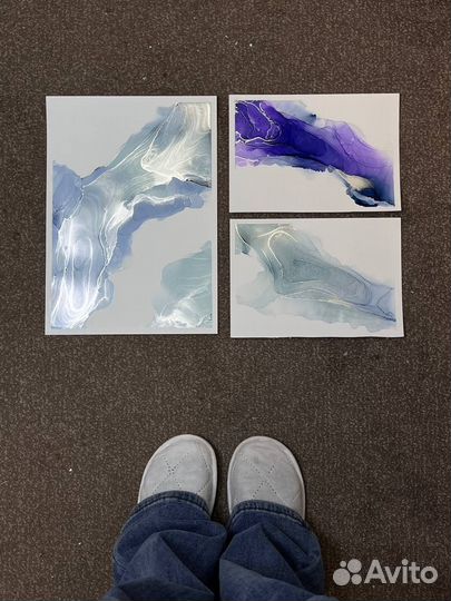 Мастер-класс по алкогольным чернилам