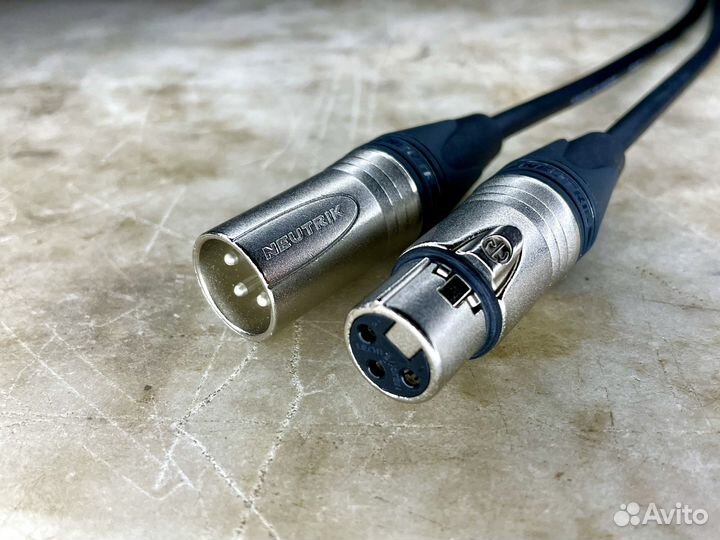 Кабель XLR XLR Neutrik Canare (Japan) Новый