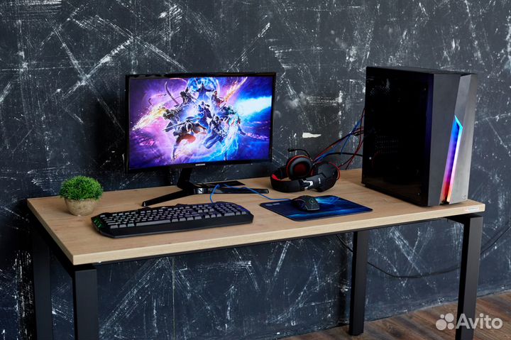 Игровой компьютер Intel Core i7-2600 R7 370 4GB