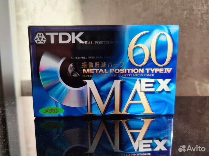Аудиокассета TDK maex 60
