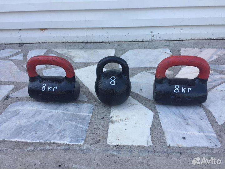 Гири СССР 8кг, 16кг, 20кг, 24кг, 32кг
