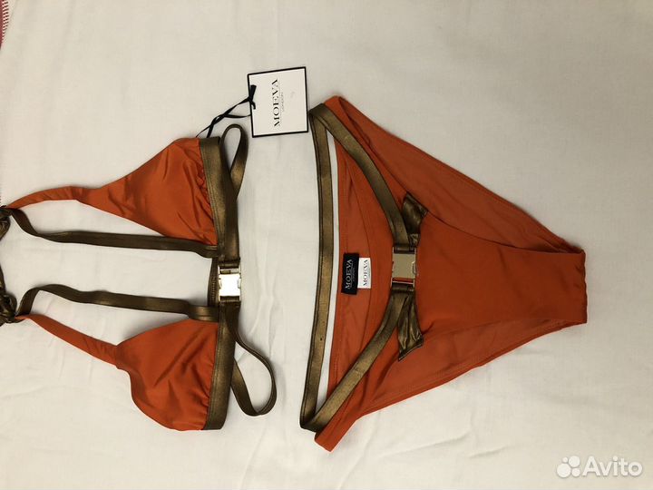 Брендовый купальники moeva и платье