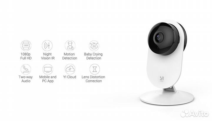 Домашняя камера YI 1080p Home Camera
