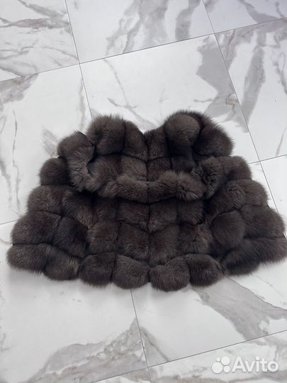 Жилетка меховая женская 44 46 размер