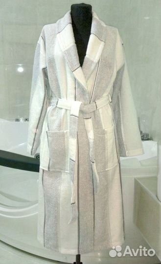 Халат махровый женский