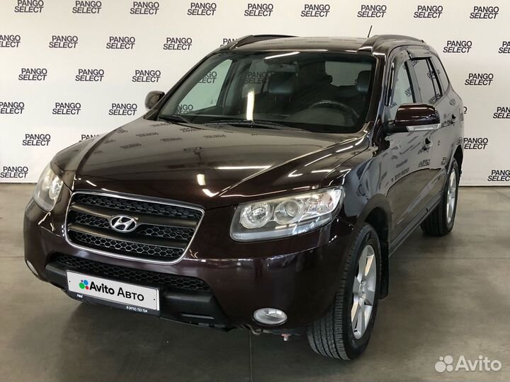 Hyundai Santa Fe 2.2 AT, 2008, 262 728 км