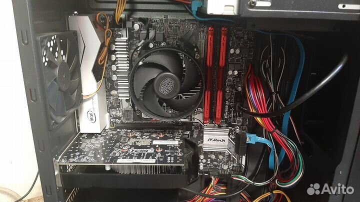 Системный блок на Intel Core i3-6100/16Gb/GTX1050T