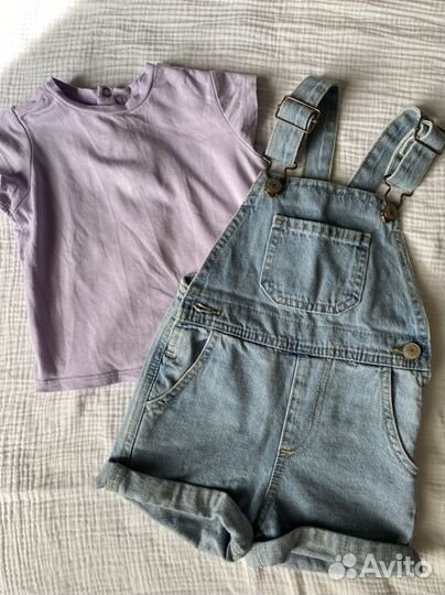 Детская одежда для девочки пакетом 80-86