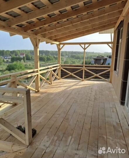 Строительство и реконструкция домов пристроек