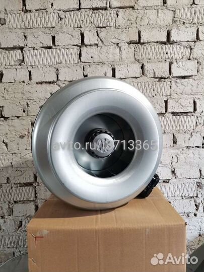 Канальный вентилятор вытяжной/приточный