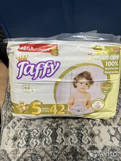 Памперсы Taffy размер 5(XL) 42шт